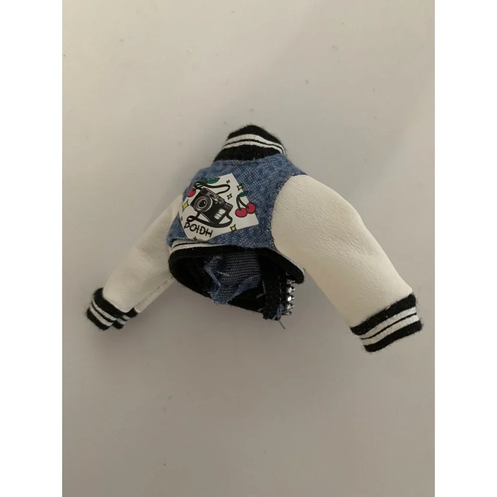 Lol Surprise Omg Tweens Doll Clothing Cherry Bb Baby Letterman Jean Jacket Coat